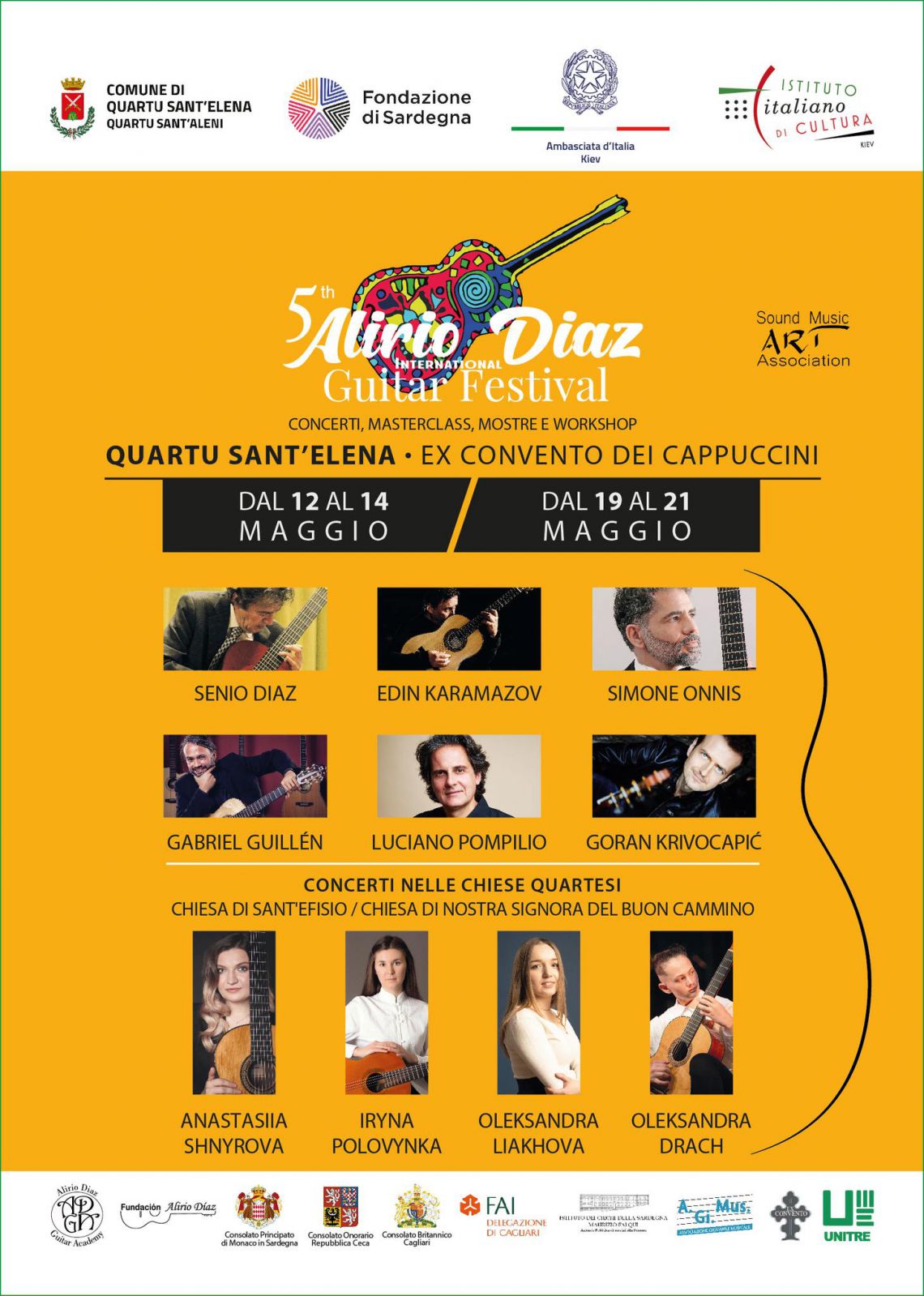 5º Alirio Diaz International Guitar Festival a Quartu Sant’Elena