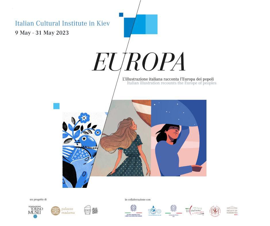 Mostra di illustrazioni italiane dedicata ai popoli d’Europa