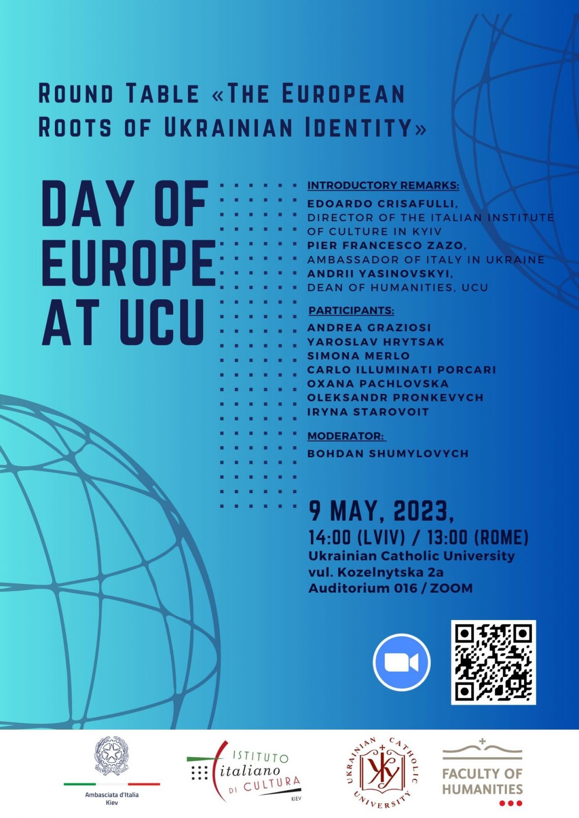 Tavola rotonda in occasione della Giornata dell’Europa Le radici europee dell’identità ucraina